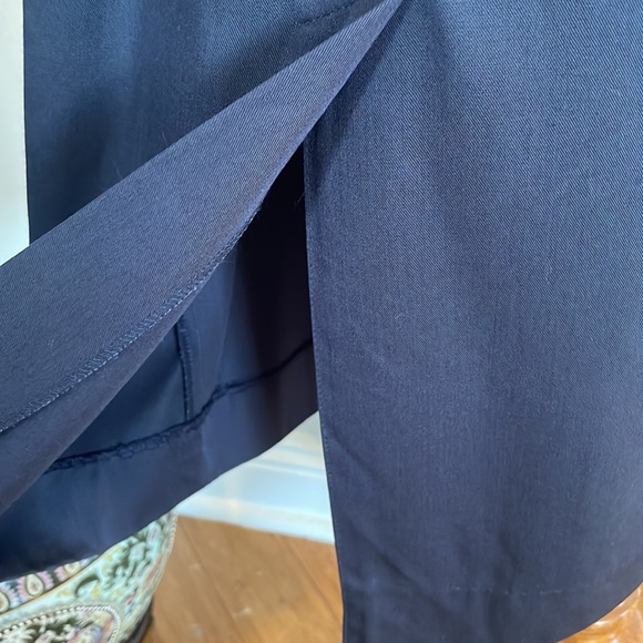 Vintage dress navy blue petite size 10 - Picture 5 of 13